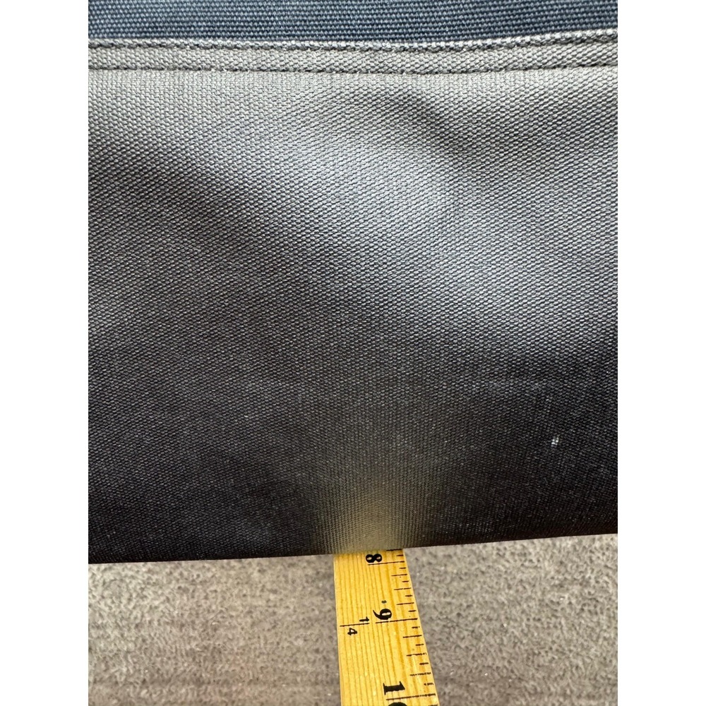 L.L.Bean Nor'easter Canvas Tote Bag Midnight Black Coal Weather Resistant - Picture 14 of 16